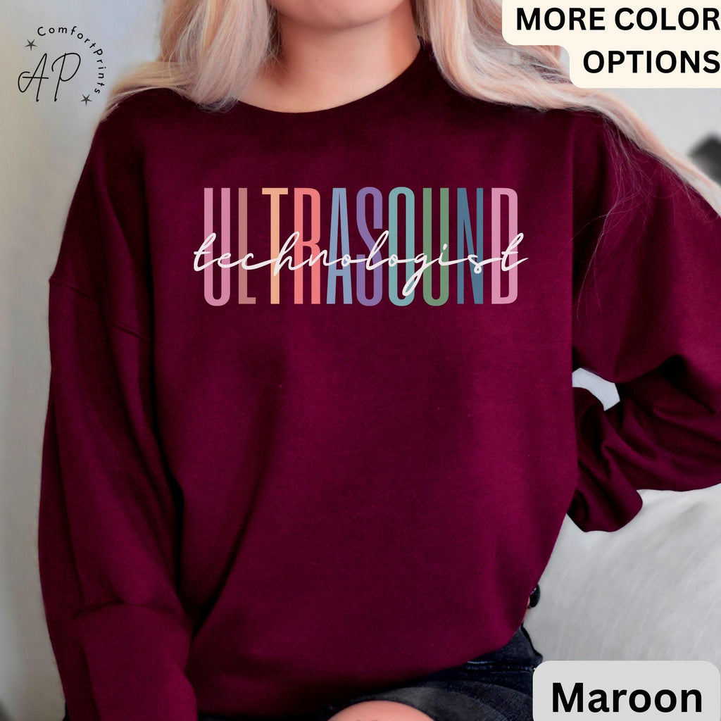 Ultrasound Technologist Sweatshirt, Sonography Grad Student Sweater, Ultrasound Tech, Gift for Sonographer Student
