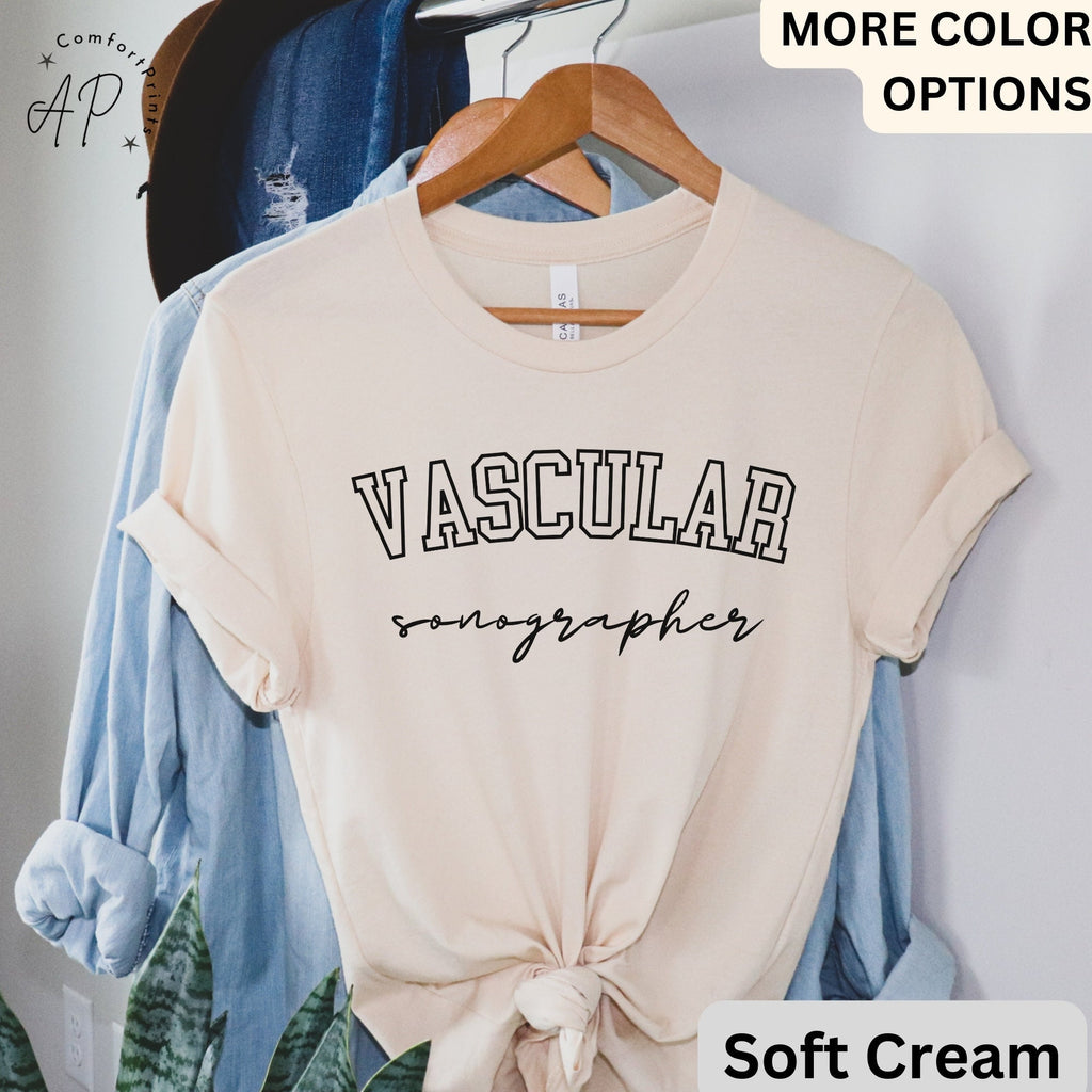 Vascular Sonographer Shirt, Vascular Tech T-Shirt, Sonography Graduate Sweatshirt, Cardiac Sonographer Sweater, Radiologic Tech Shirt