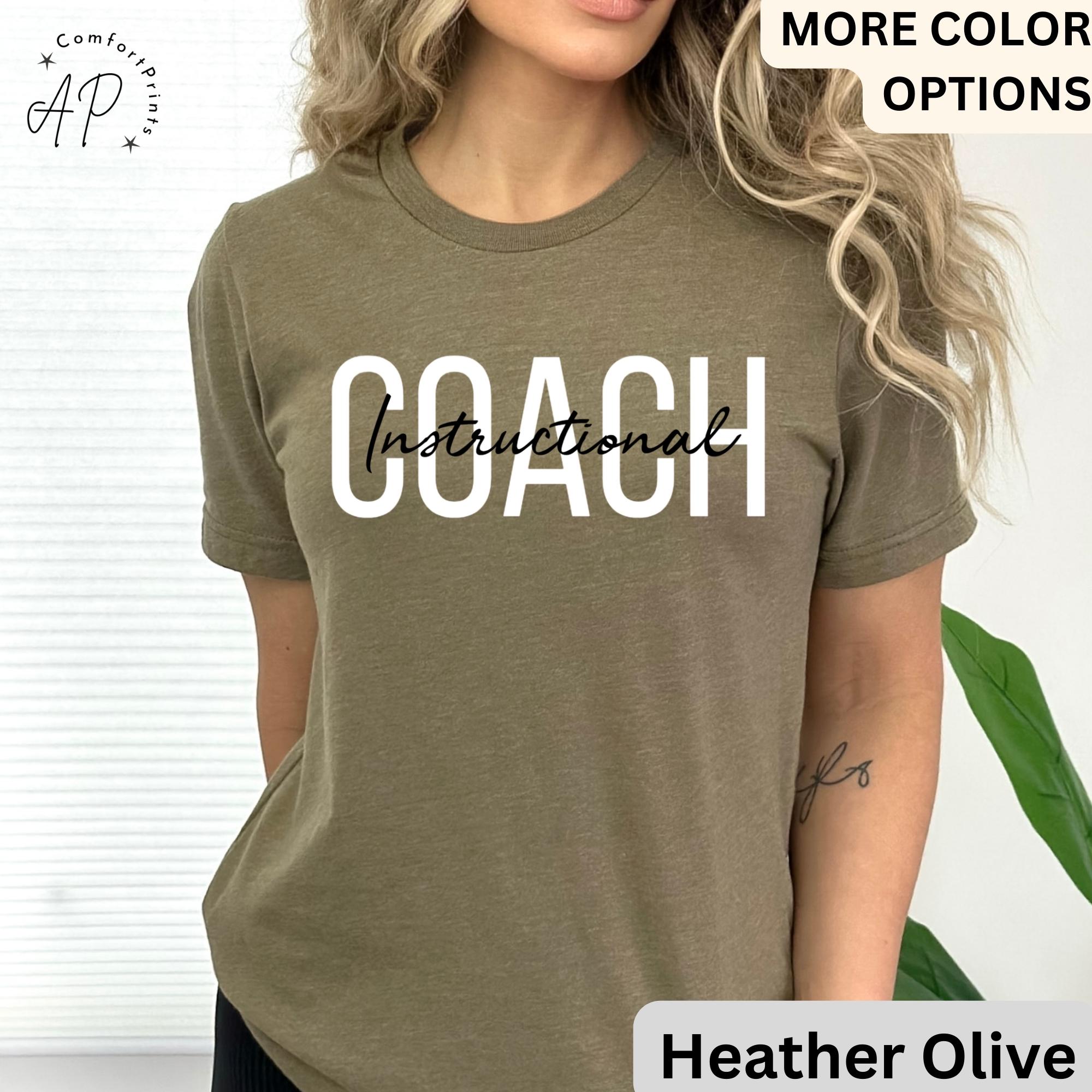 Instructional Coach Shirt, Instructional Assistant Educational Coach T-Shirt, Instructional Teacher Sweatshirt, Grade School Tee