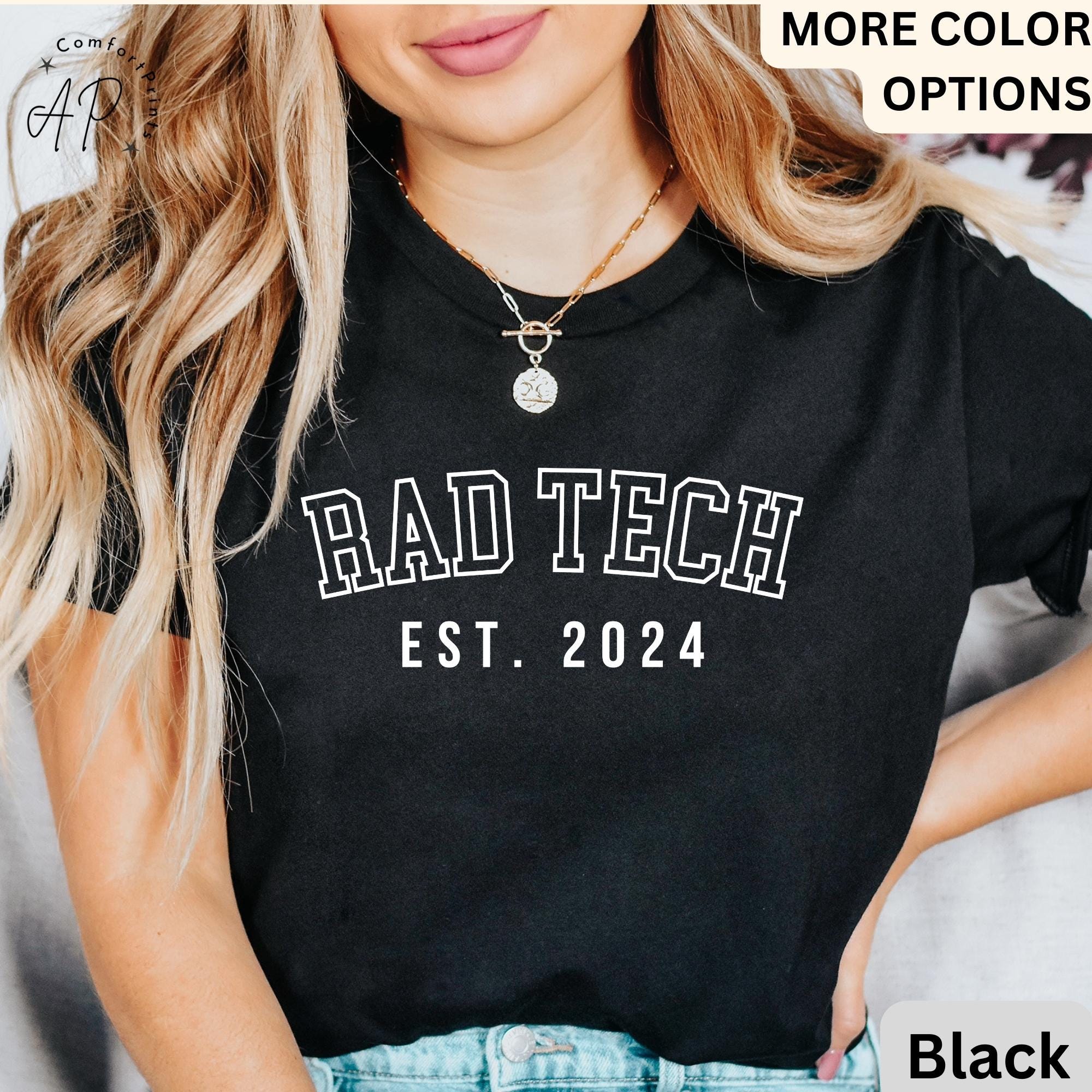 Rad Tech T-Shirt, Radiologic Technologist Shirt, Radiographer Tee, Radiology, MRI Tech, X-Ray Technician