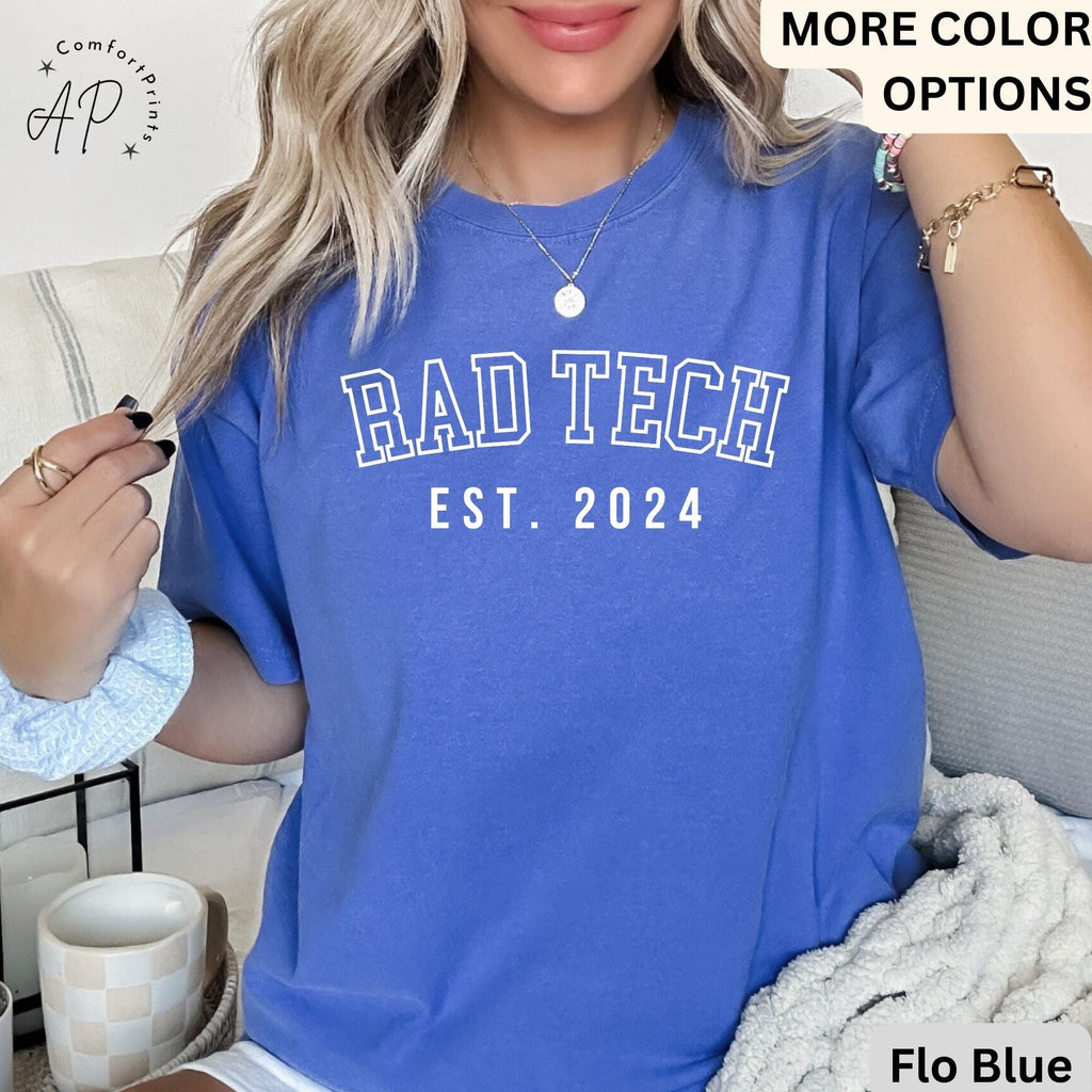 Rad Tech Comfort Colors® T-Shirt, Radiologic Technologist Shirt, Radiographer Tee, Radiology, MRI Tech, X-Ray Technician