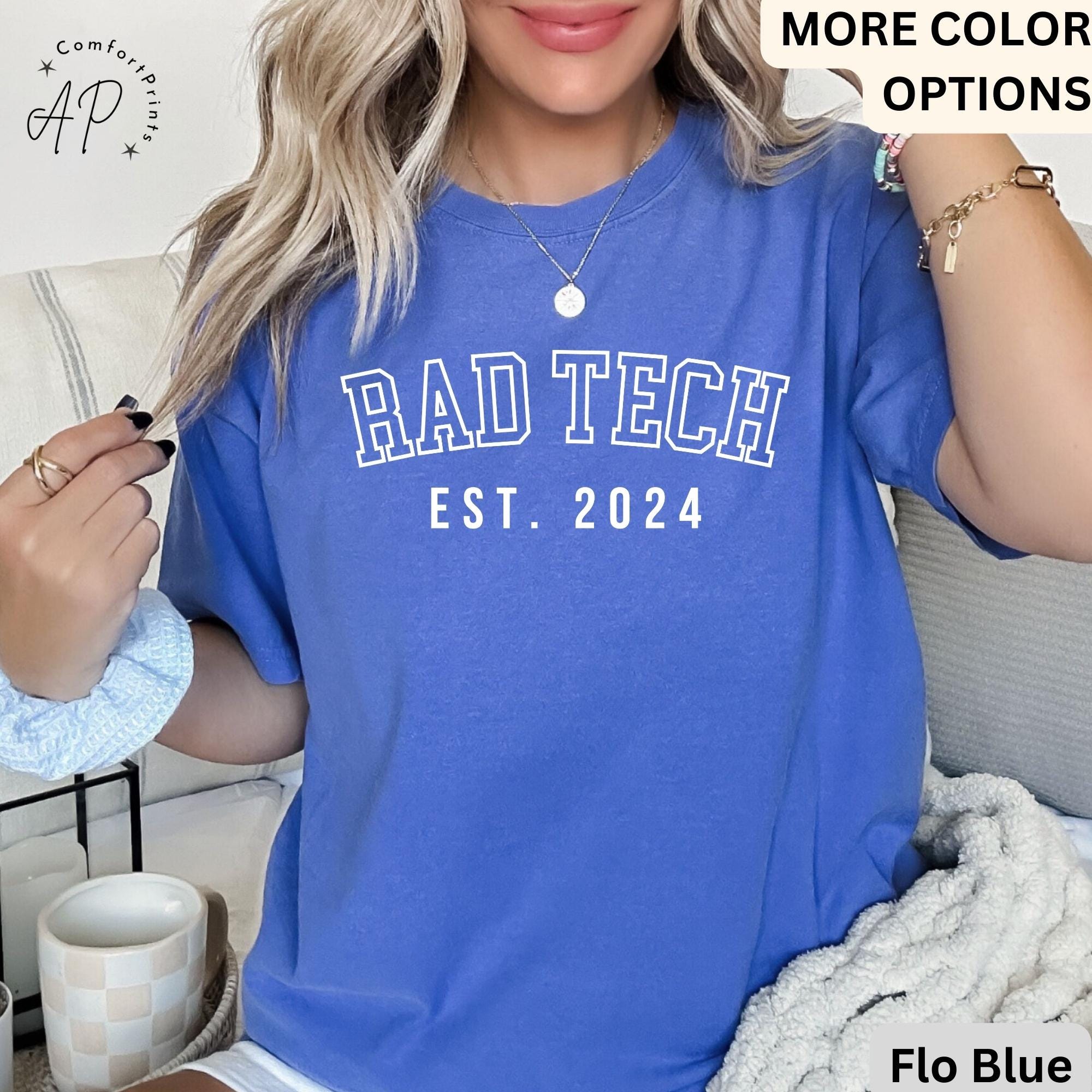 Rad Tech Comfort Colors® T-Shirt, Radiologic Technologist Shirt, Radiographer Tee, Radiology, MRI Tech, X-Ray Technician