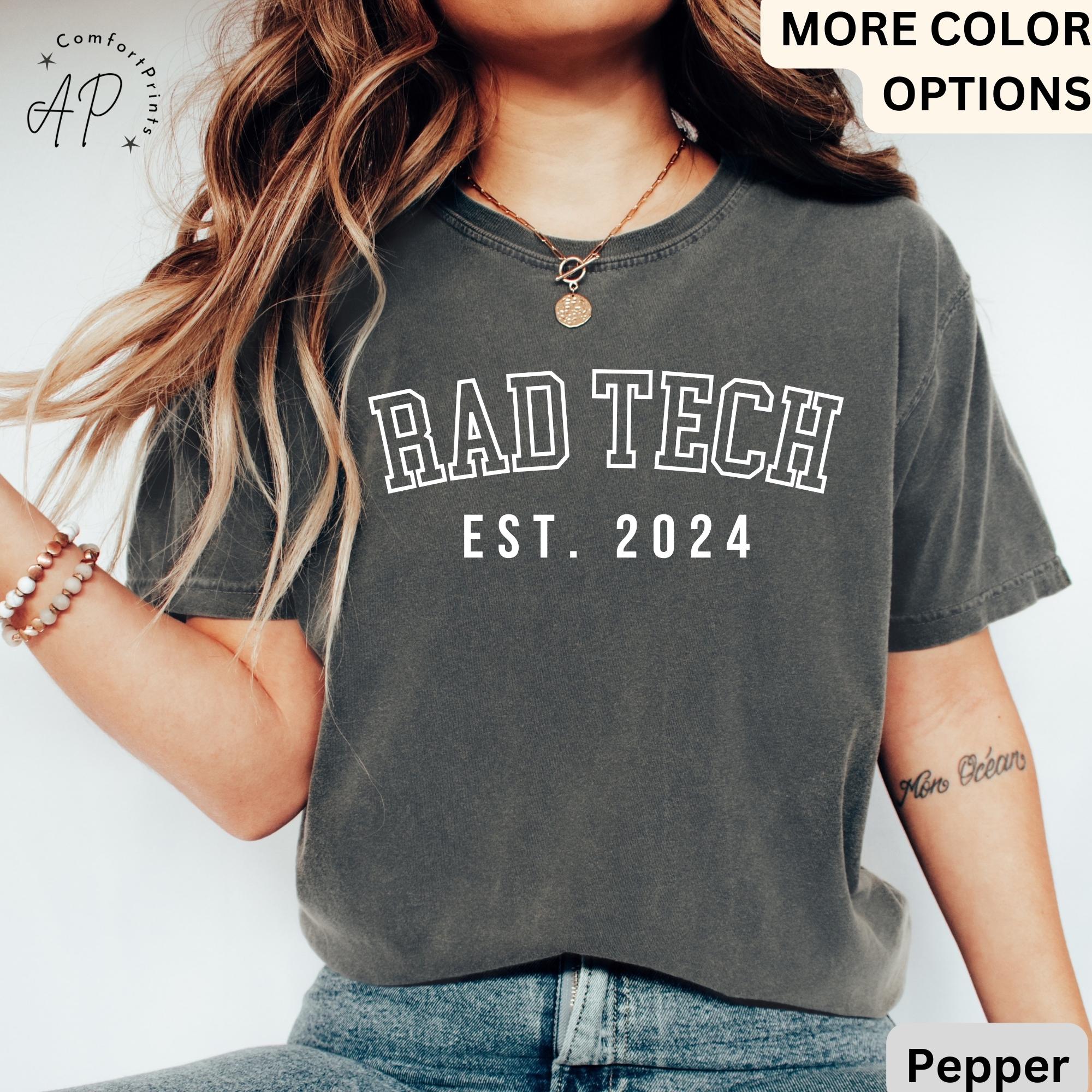 Rad Tech Comfort Colors® T-Shirt, Radiologic Technologist Shirt, Radiographer Tee, Radiology, MRI Tech, X-Ray Technician