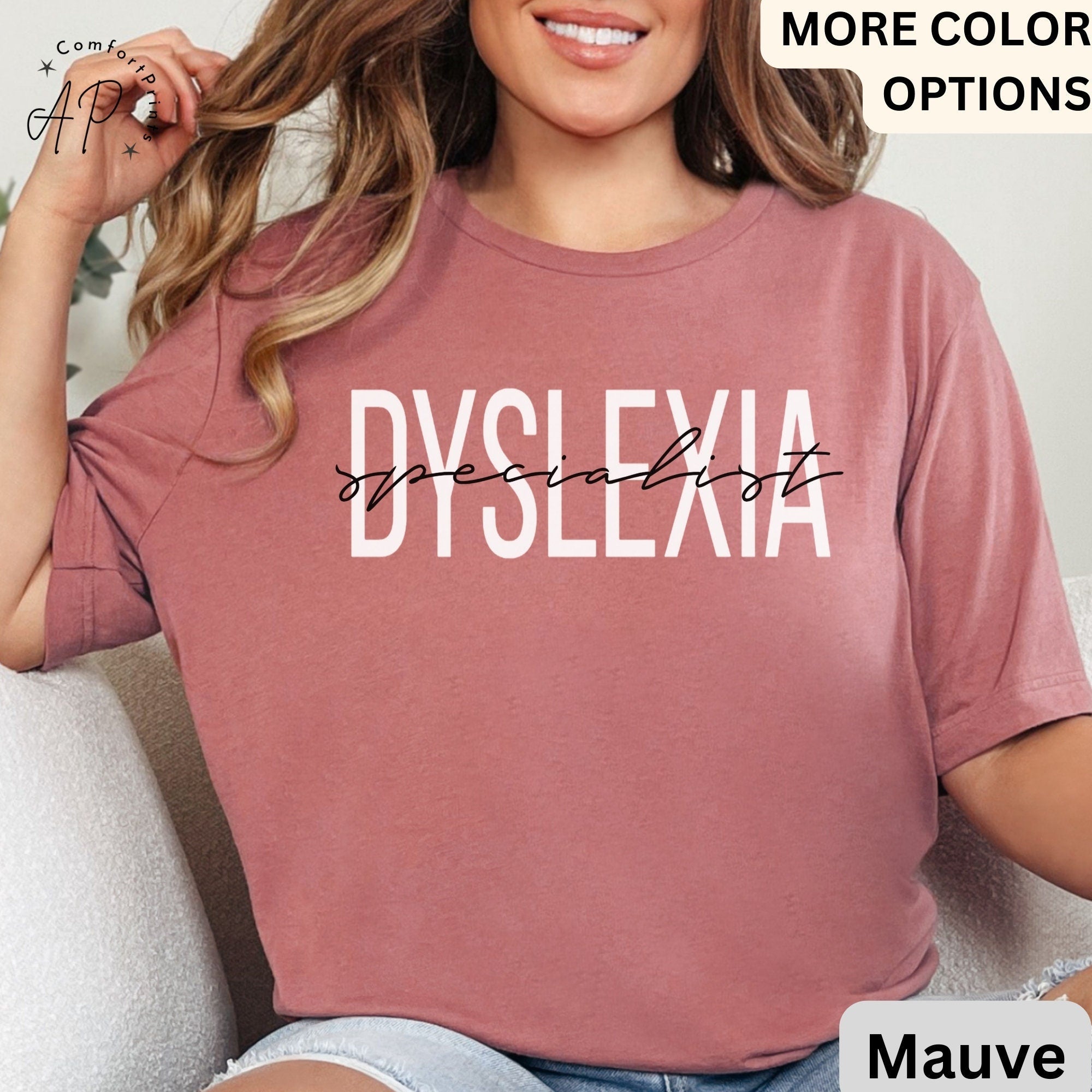 Dyslexia Specialist Shirt, Dyslexia Therapist T-Shirt, Dyslexia Awareness Shirt, Dyslexia Teacher Gift, Dyslexia Therapy Sweatshirt