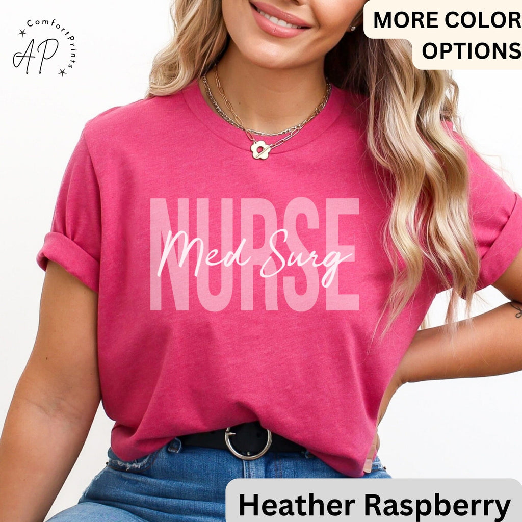 Med Surg Nurse Shirt, Medical Surgical Nurse T-Shirt, Medsurg Nursing School Tee, Registered Nurse Shirt, Nursing School, Future Nurse