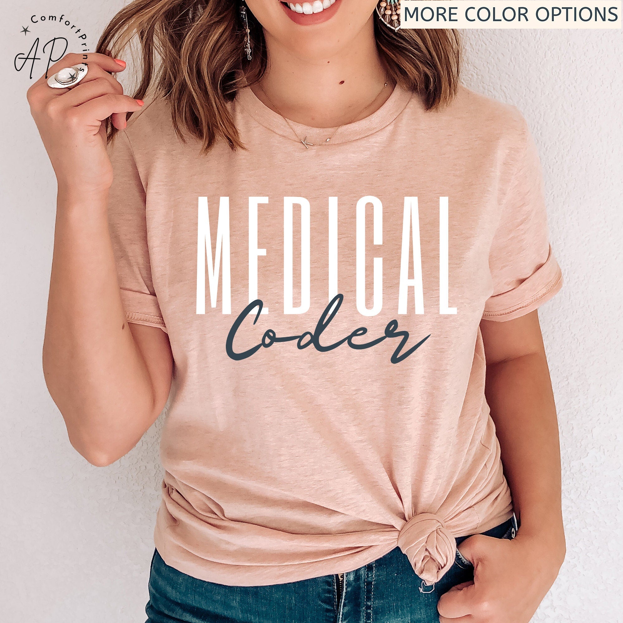 Medical Coder Shirt, Medical Coding Grad Gift, Shirt for Medical Coder