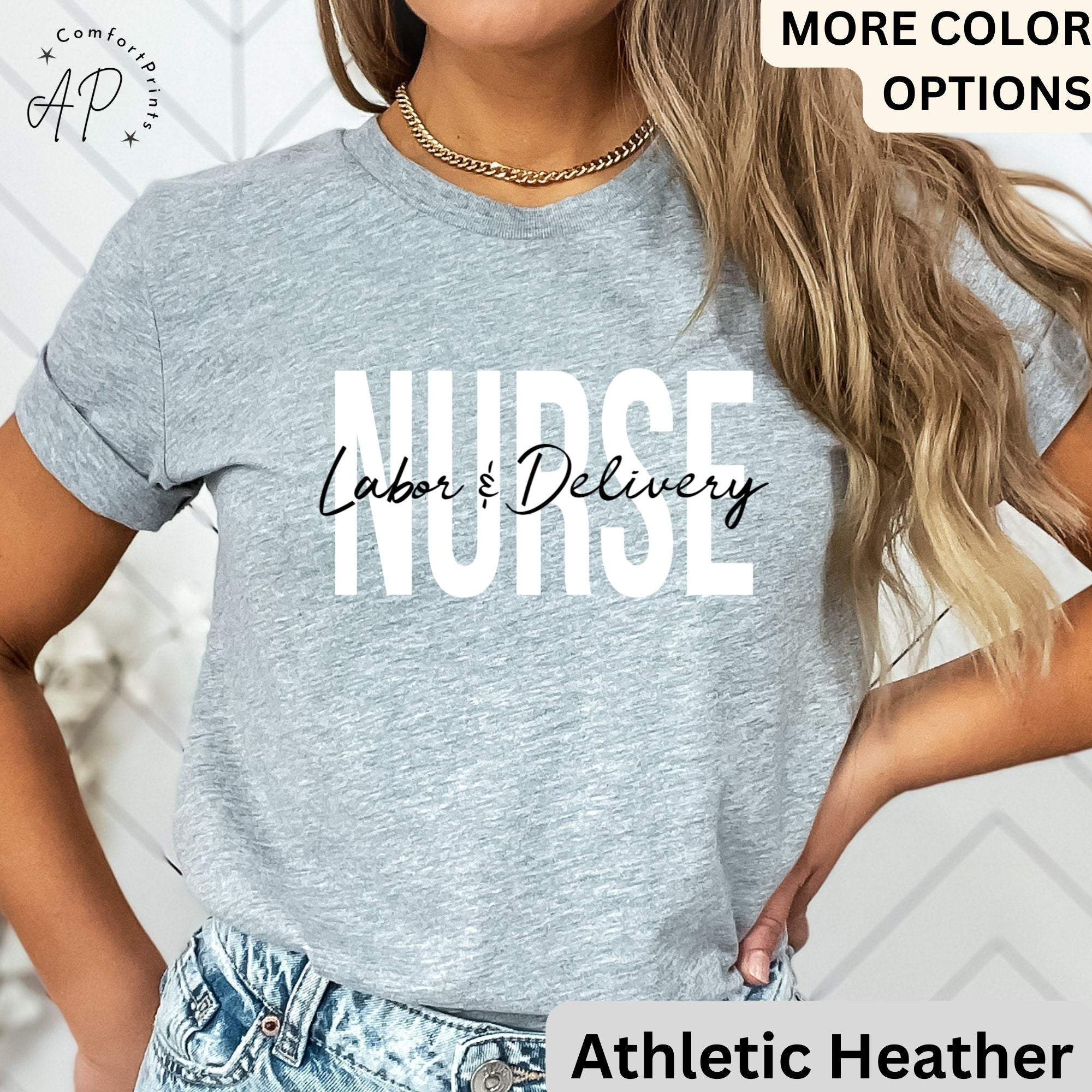 Labor and Delivery Nurse Shirt, L&D Nurse T-Shirt, Nursing School Grad Tee, Baby Nurse Sweater, Nurse Appreciation Sweatshirt