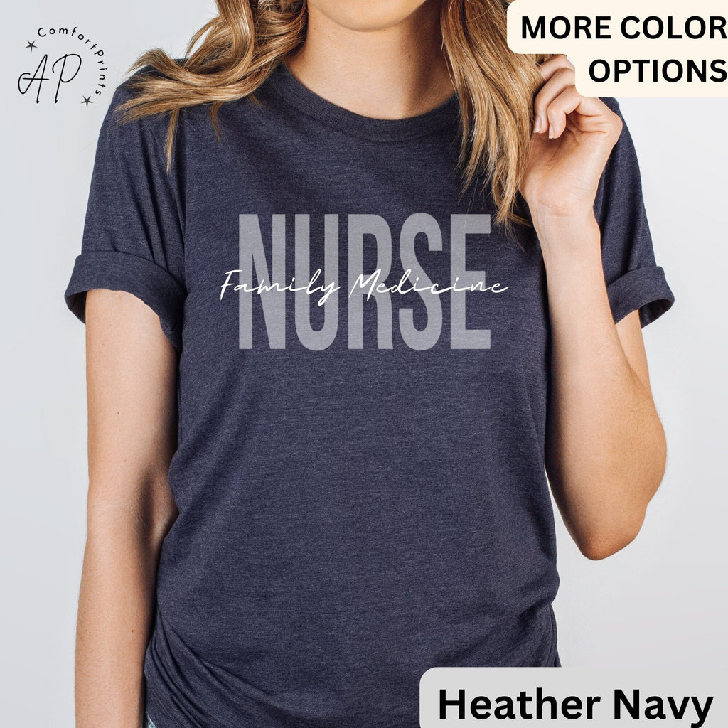 Family Medicine Nurse Shirt, Gift For Family Medicine Nurse T-Shirt, Internal Medicine Tee, Women In Medicine, Registered Nurse Sweater