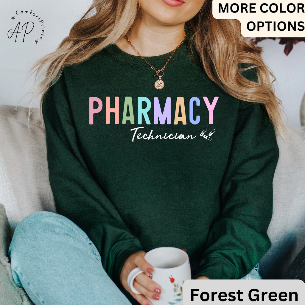 Pharmacy Technician Sweater, Pharmacy Gift Sweatshirt, RX Pharmacy Tech Shirt, Pharmacy Squad T-Shirt, Pharmacy Student Tee