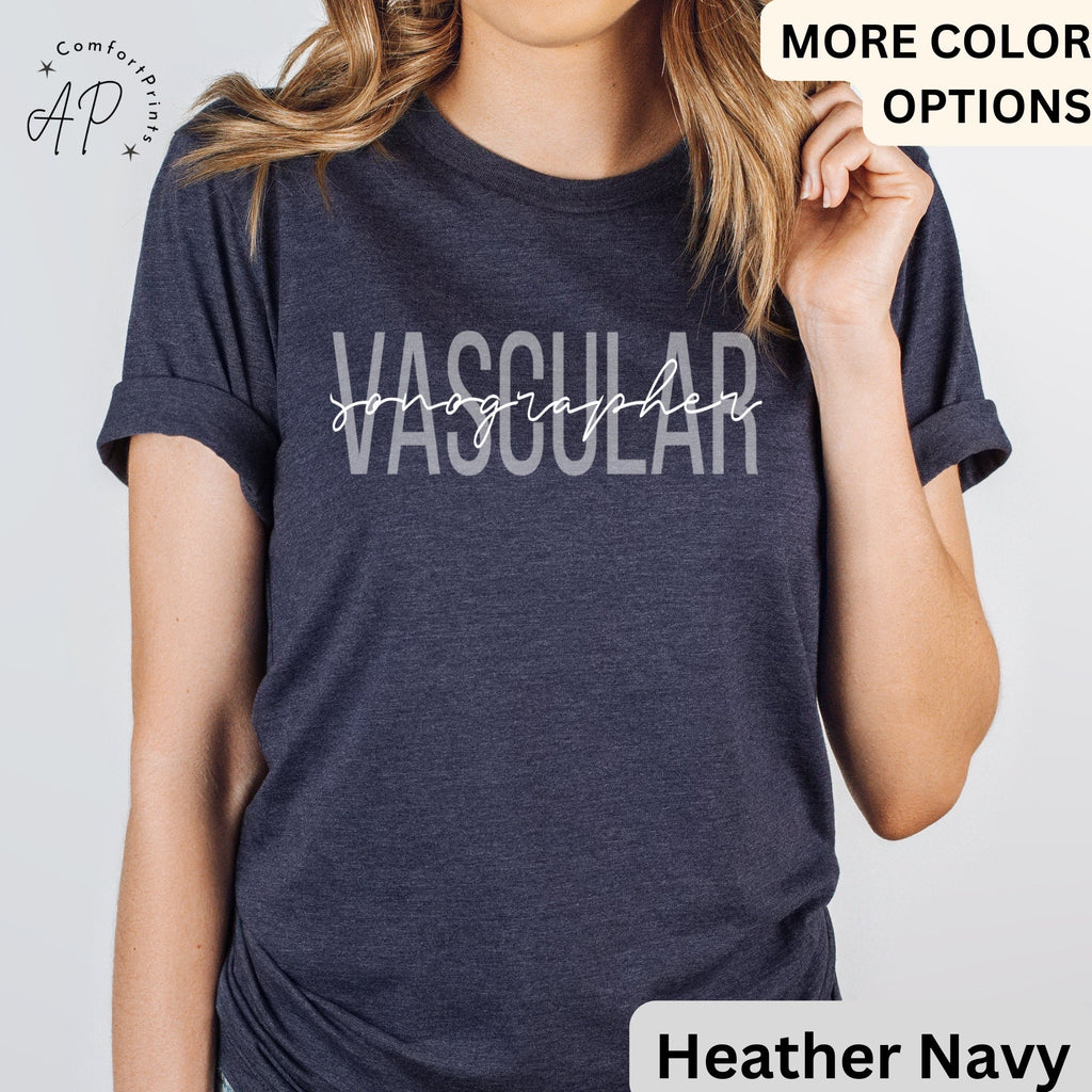 Vascular Sonographer Shirt, Vascular Tech T-Shirt, Sonography Graduate Sweatshirt, Cardiac Sonographer Sweater, Radiologic Tech Shirt