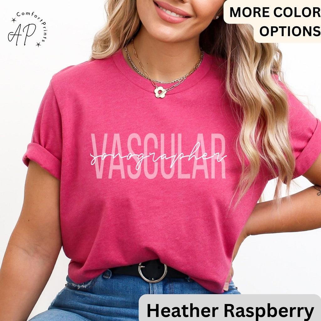 Vascular Sonographer Shirt, Vascular Tech T-Shirt, Sonography Graduate Sweatshirt, Cardiac Sonographer Sweater, Radiologic Tech Shirt