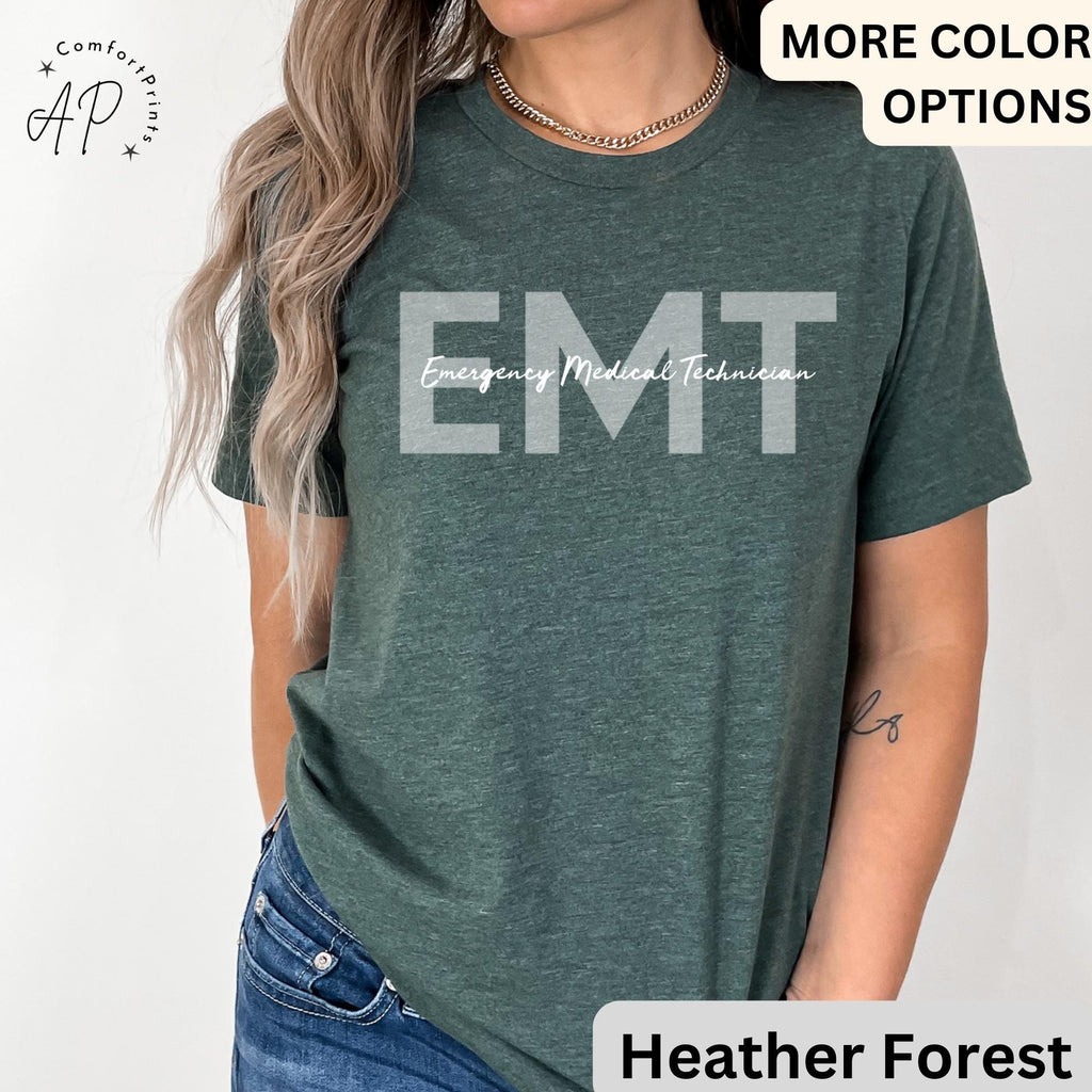 Emergency Medical Technicians Shirt | EMT Graduation Paramedic & EMT School T-Shirt | Emergency Medical Technician Sweatshirt
