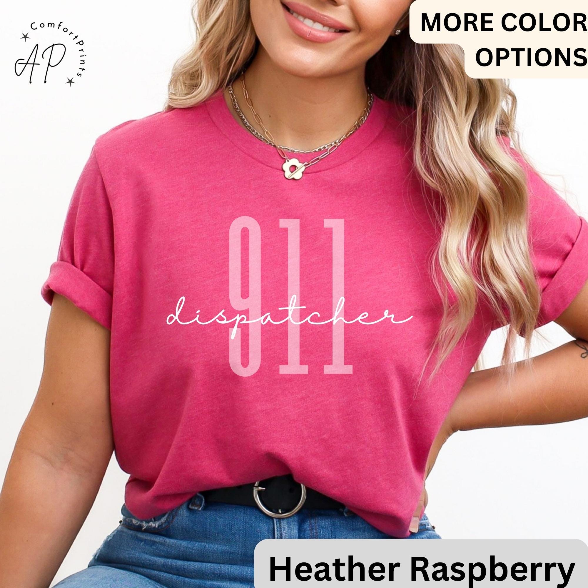 911 Dispatcher Shirt, Emergency T-Shirt, Dispatcher Gift Tee, First Responders, Emergency Medical Dispatcher