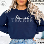 Personal Trainer Sweatshirt | Workout Sweater | Fitness Coach Shirt | Gym Coach T-Shirt | Athletic Trainer Hoodie | PT Gift | Trainer Shirt