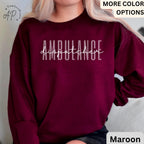 Ambulance Dispatcher Sweatshirt, Emergency Rescue Dispatcher Sweater, 911 Dispatcher Hoodie