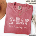 X-Ray Technologist Comfort Colors® T-Shirt, X-Ray Tech Graduation Shirt, Radiologic Tech Tee, Rad Tech, Radiology Tech Grad