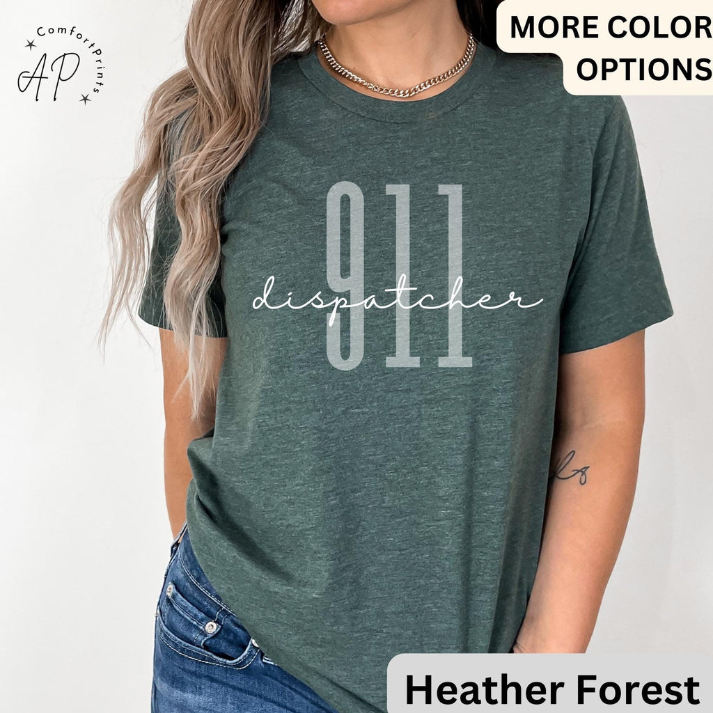 911 Dispatcher Shirt, Emergency T-Shirt, Dispatcher Gift Tee, First Responders, Emergency Medical Dispatcher