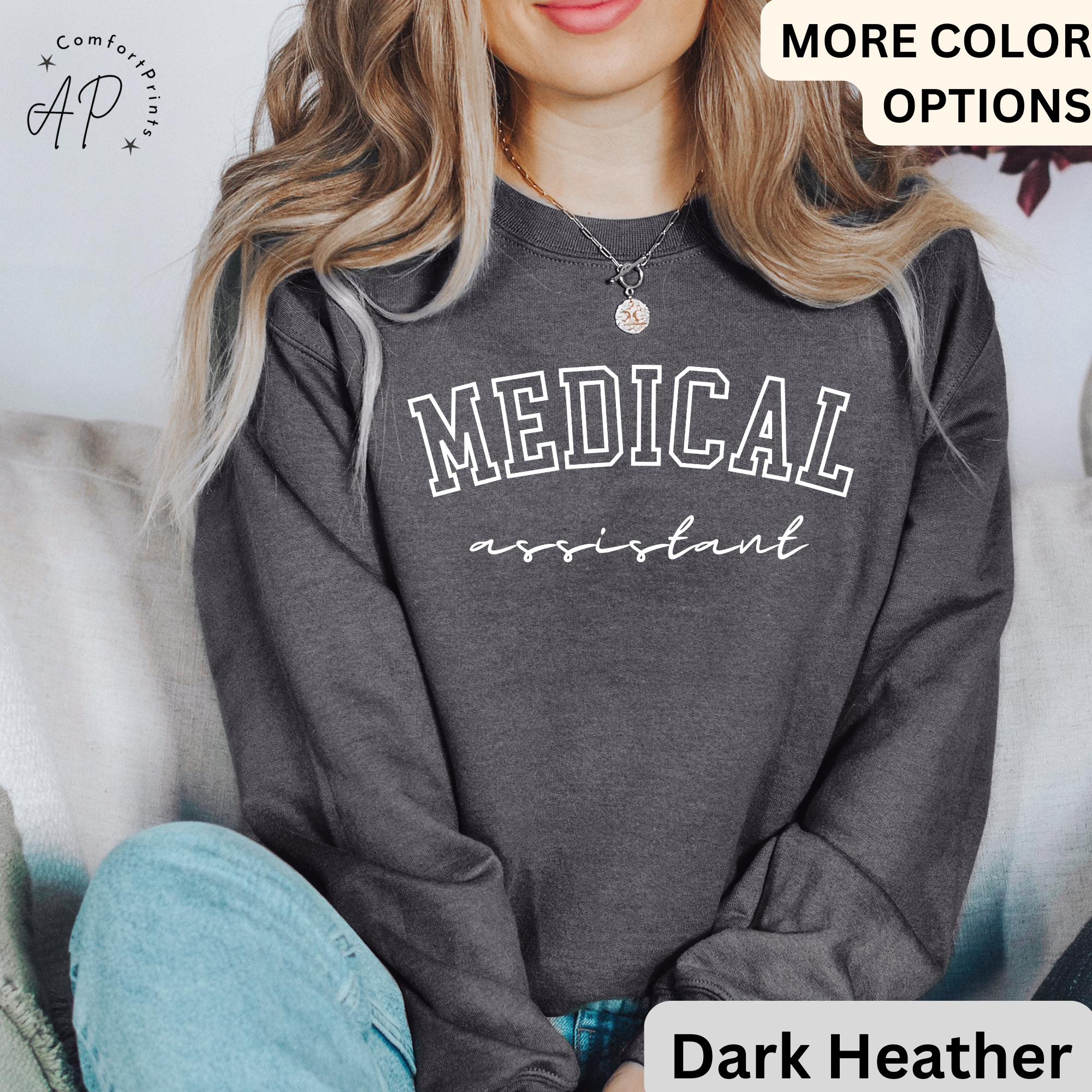 Medical Assistant Sweatshirt, Certified Med Sweater, CMA Sweater, Shirt for Med Student, Medical Assistant Grad