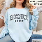 Hospice Nurse Comfort Colors® Sweatshirt, Hospice Squad Sweater, Registered Nurse Student, Hospice Care Graduation, Nurse Appreciation