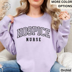 Hospice Nurse Comfort Colors® Sweatshirt, Hospice Squad Sweater, Registered Nurse Student, Hospice Care Graduation, Nurse Appreciation