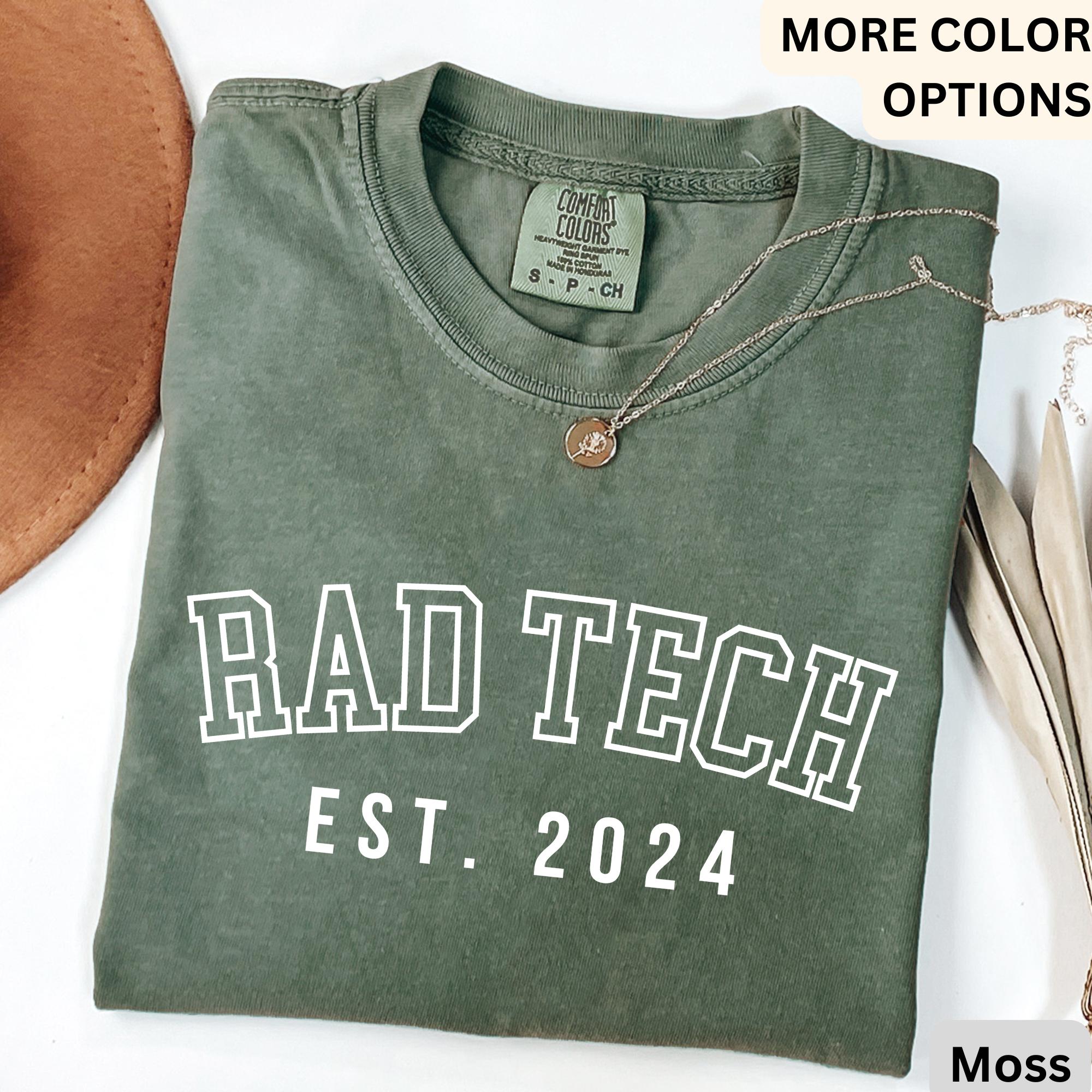 Rad Tech Comfort Colors® T-Shirt, Radiologic Technologist Shirt, Radiographer Tee, Radiology, MRI Tech, X-Ray Technician