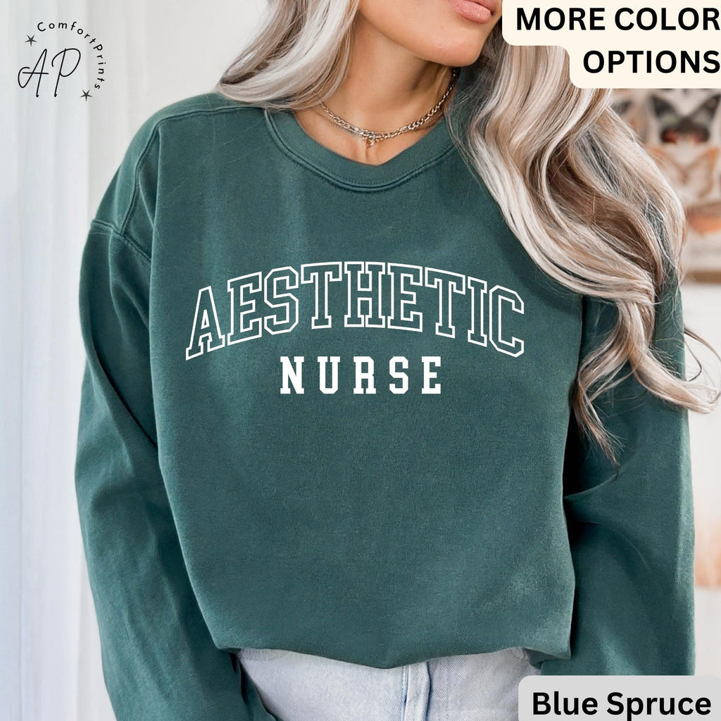 Aesthetic Nurse Comfort Colors® Sweater, Cosmetic Nurse Sweater, Botox Dealer Shirt, Filler Injector Nurse