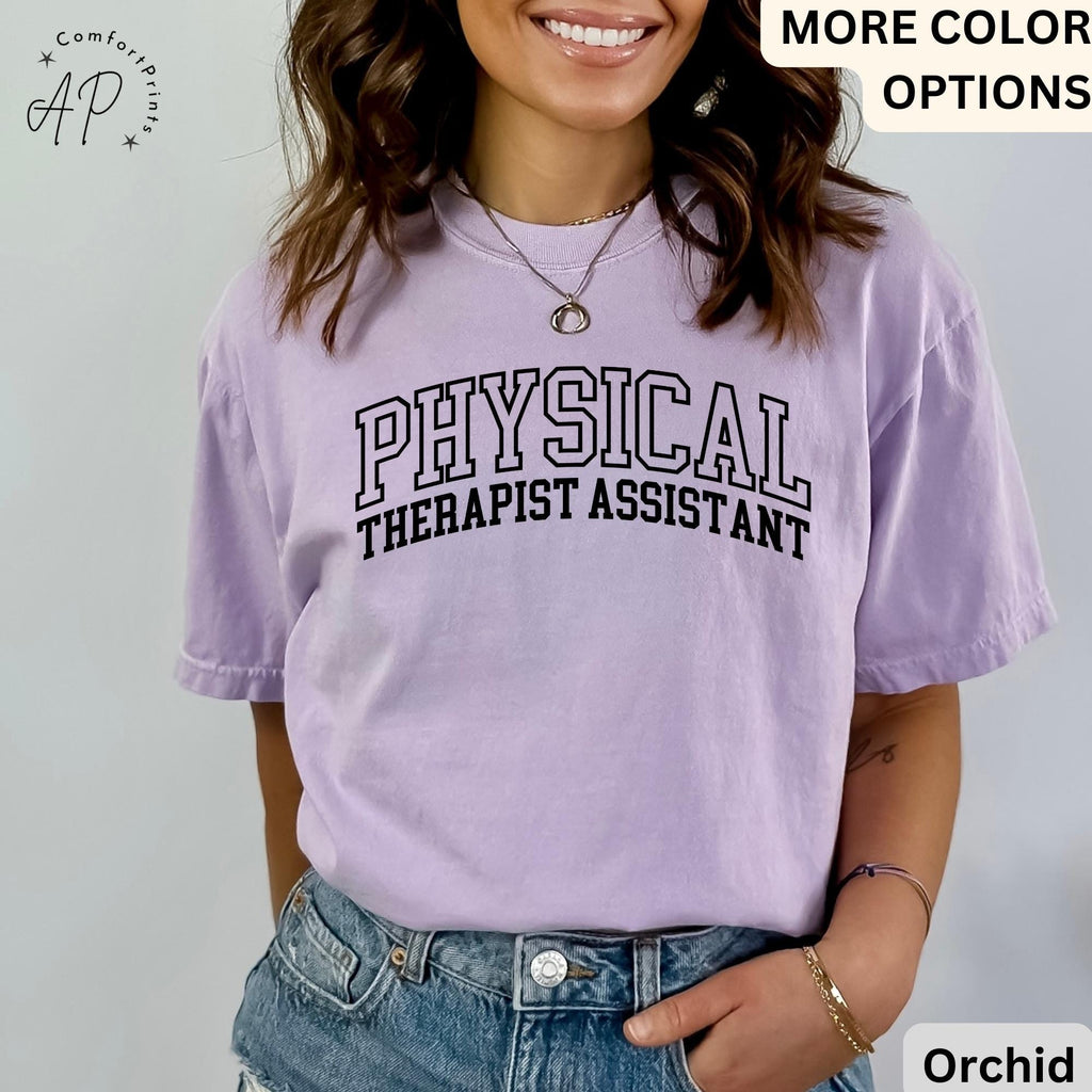 Physical Therapist Assistant Comfort Colors® T-Shirt, PTA Shirt, Therapist Student Tee, Physiotherapy Shirt
