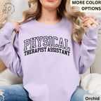 Physical Therapist Assistant Comfort Colors® Sweatshirt, PTA Sweater, Therapist Student Shirt, Physiotherapy