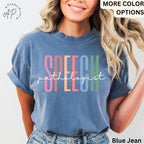 Speech Pathologist Comfort Colors® Shirt, Speech Language Pathologist Shirt, Speech Therapy Tee, Speech Teacher, SLP Graduation