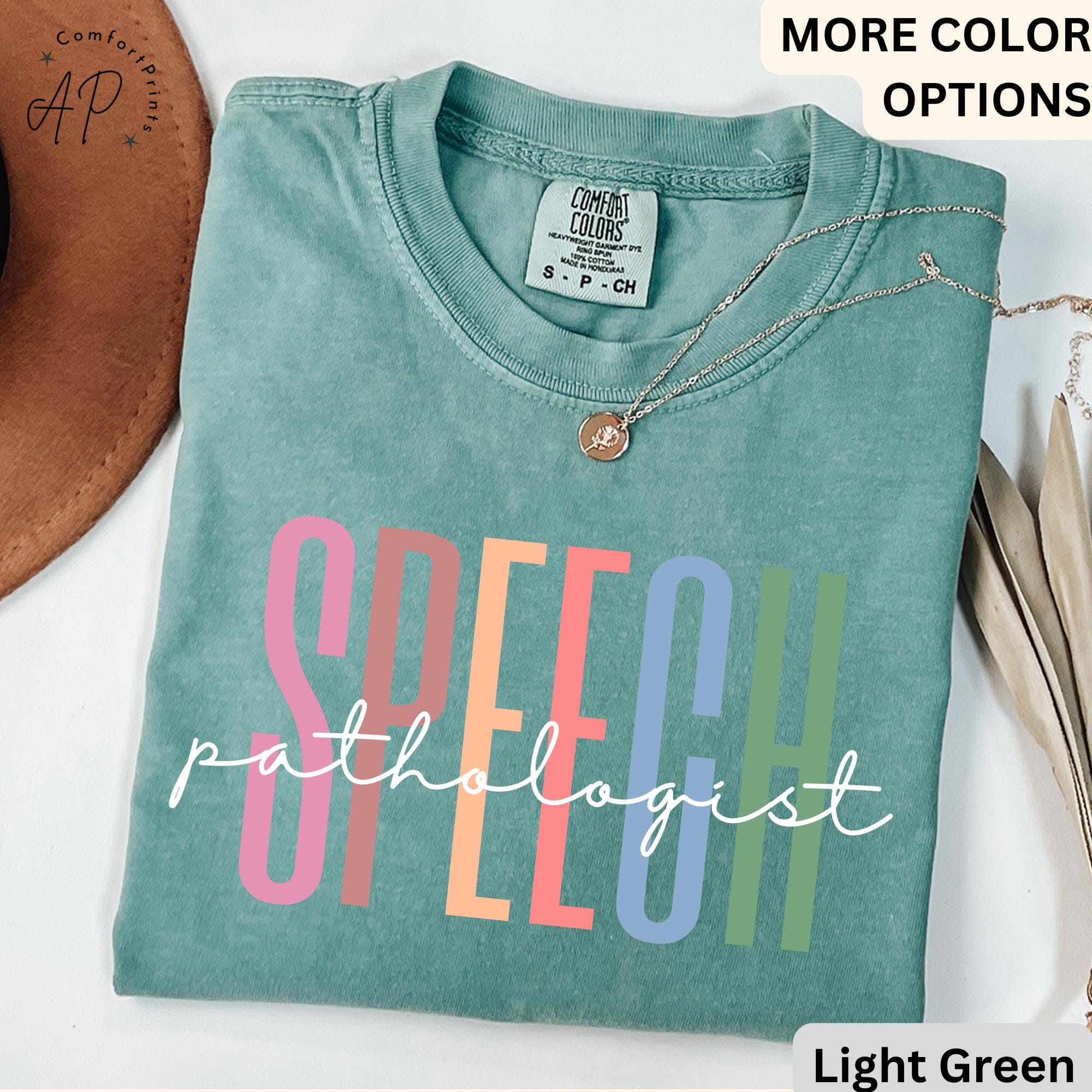 Speech Pathologist Comfort Colors® Shirt, Speech Language Pathologist Shirt, Speech Therapy Tee, Speech Teacher, SLP Graduation