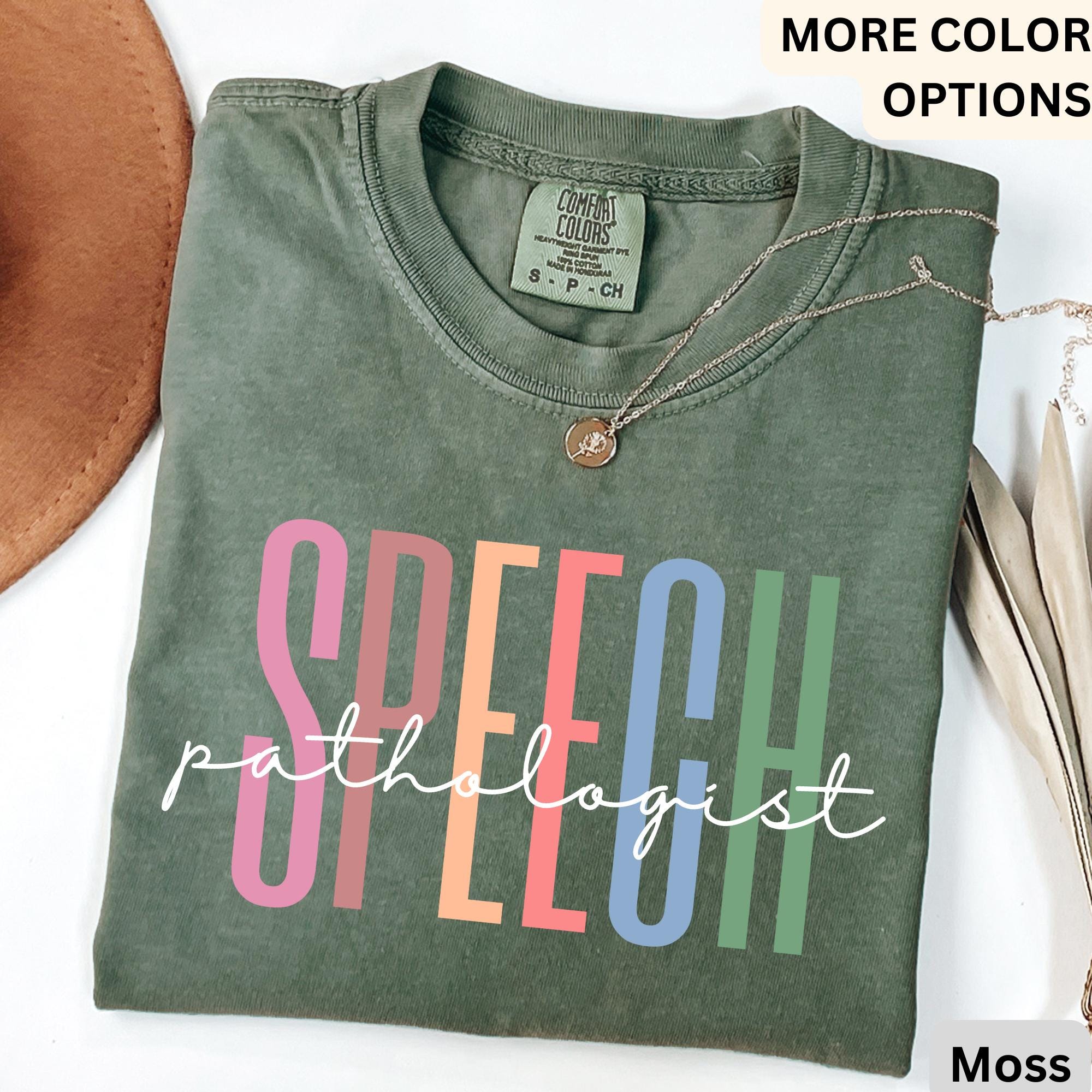 Speech Pathologist Comfort Colors® Shirt, Speech Language Pathologist Shirt, Speech Therapy Tee, Speech Teacher, SLP Graduation
