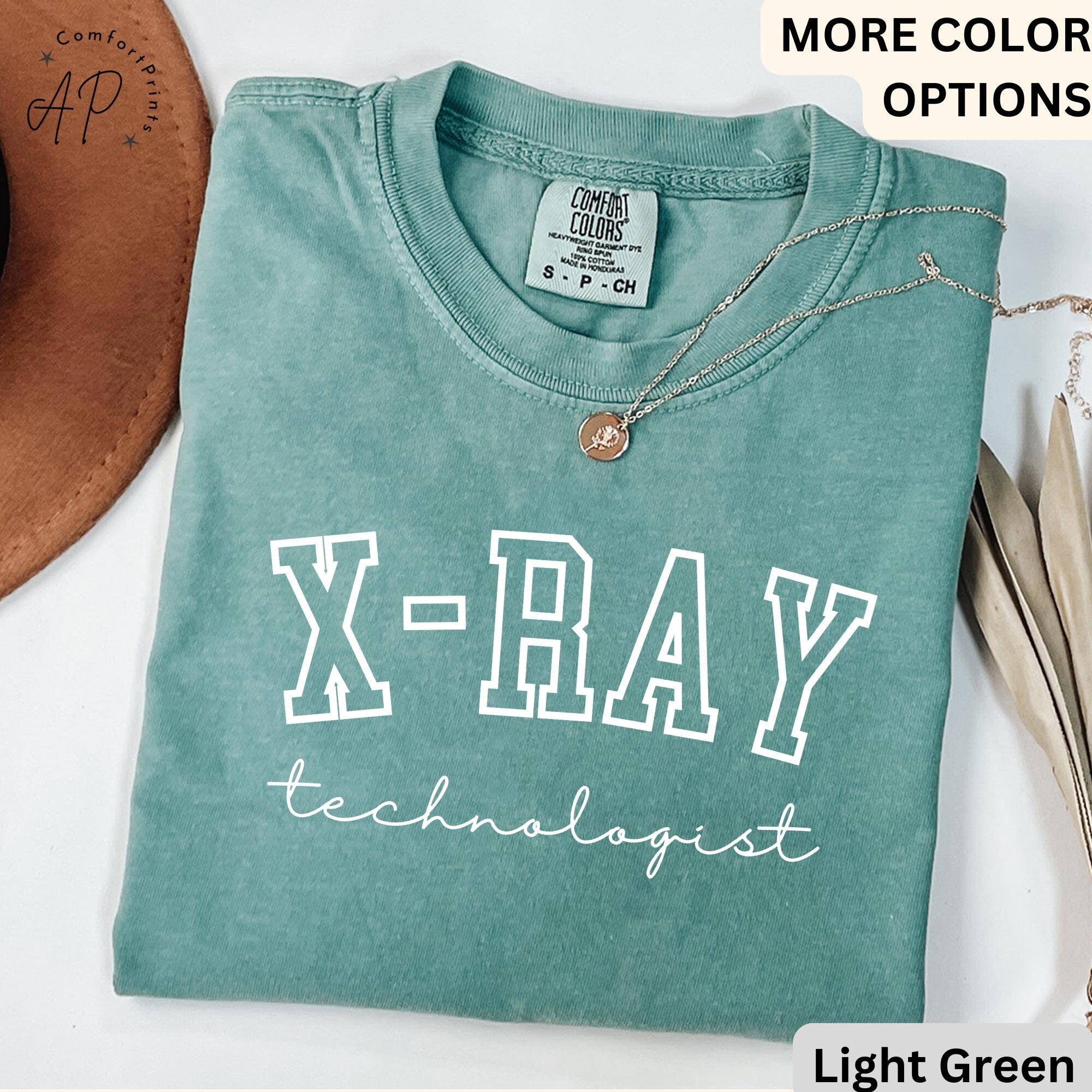 X-Ray Technologist Comfort Colors® T-Shirt, X-Ray Tech Graduation Shirt, Radiologic Tech Tee, Rad Tech, Radiology Tech Grad