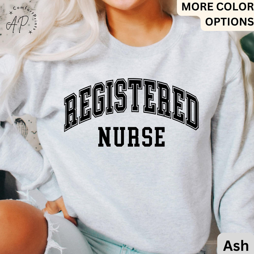 Registered Nurse Sweatshirt, RN Nurse Sweater, Nursing School, CNA Nursing Student Graduate, Future Nurse