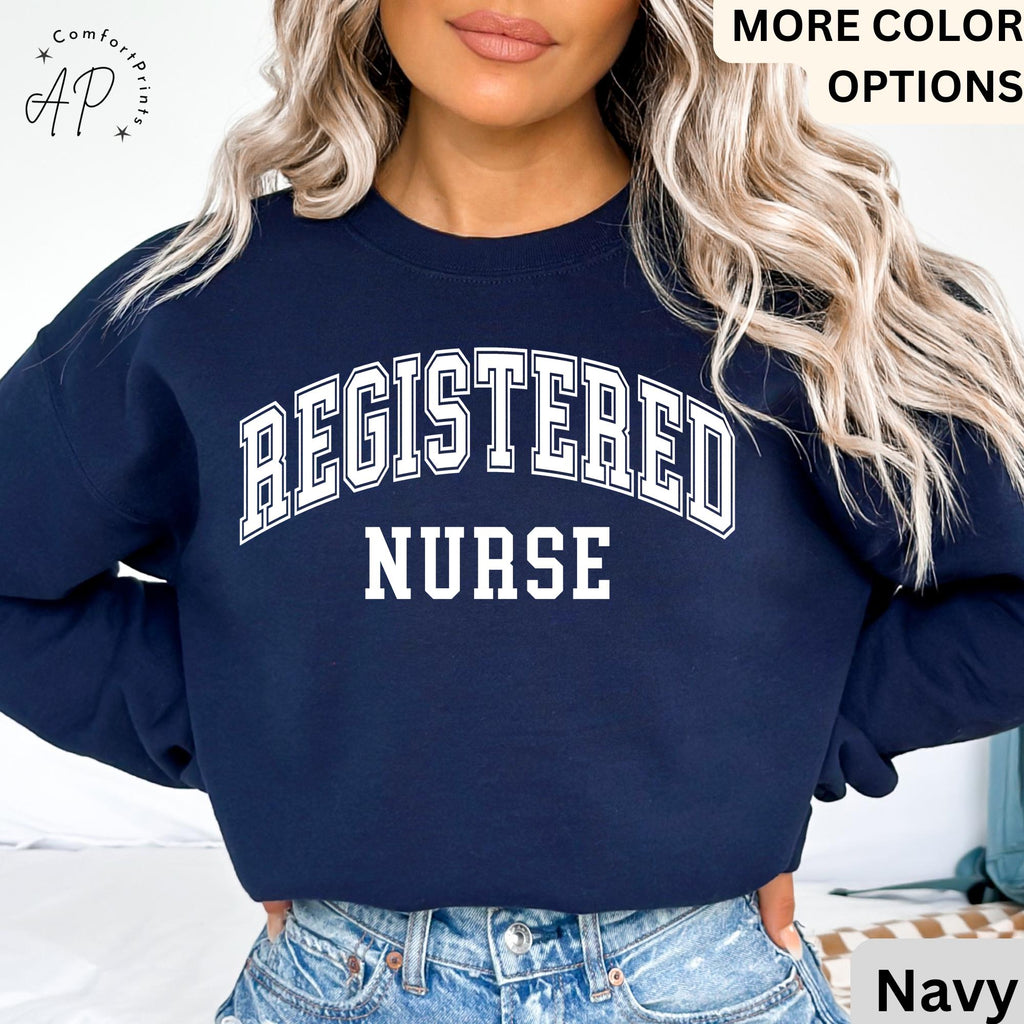Registered Nurse Sweatshirt, RN Nurse Sweater, Nursing School, CNA Nursing Student Graduate, Future Nurse