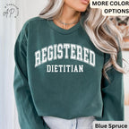 Registered Dietitian Comfort Colors® Sweatshirt, Dietitian Nutritionist Sweater, RD Sweater, Nutrition Graduation Gift for Dietitian