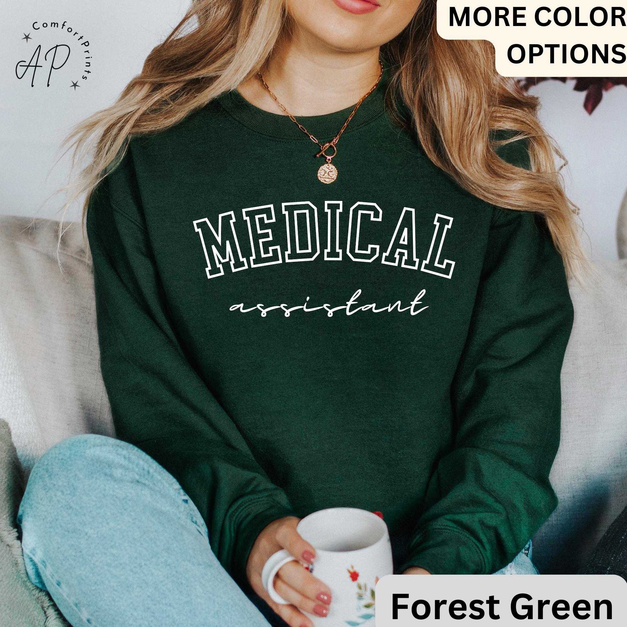 Medical Assistant Sweatshirt, Certified Med Sweater, CMA Sweater, Shirt for Med Student, Medical Assistant Grad
