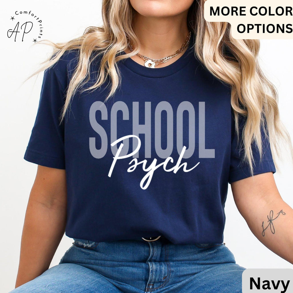 School Psychologist Shirt, School Counselor T-Shirt, School Psych Tee, Guidance Counselor Shirt, Teacher Sweatshirt, Teacher Sweater