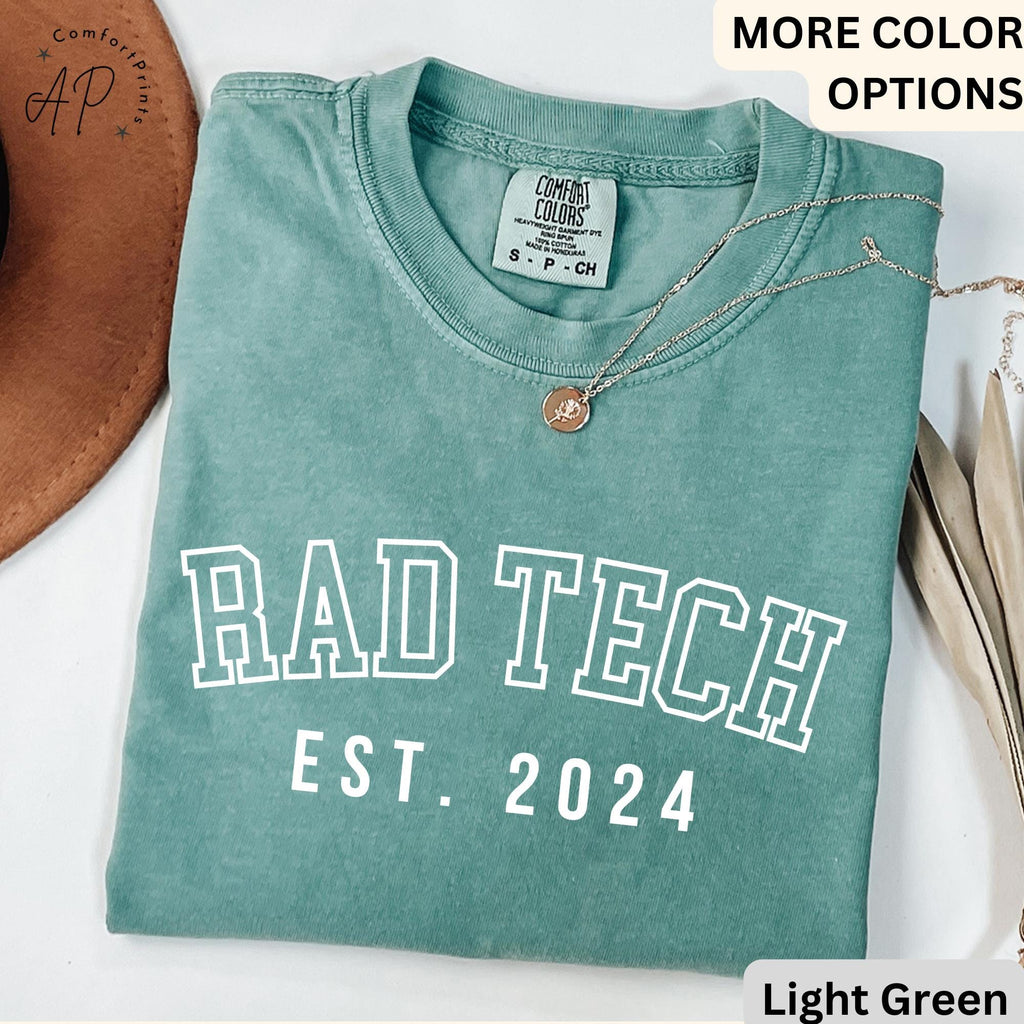 Rad Tech Comfort Colors® T-Shirt, Radiologic Technologist Shirt, Radiographer Tee, Radiology, MRI Tech, X-Ray Technician