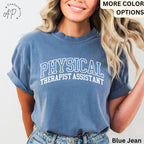 Physical Therapist Assistant Comfort Colors® T-Shirt, PTA Shirt, Therapist Student Tee, Physiotherapy Shirt