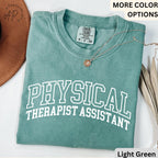 Physical Therapist Assistant Comfort Colors® T-Shirt, PTA Shirt, Therapist Student Tee, Physiotherapy Shirt