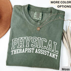 Physical Therapist Assistant Comfort Colors® T-Shirt, PTA Shirt, Therapist Student Tee, Physiotherapy Shirt