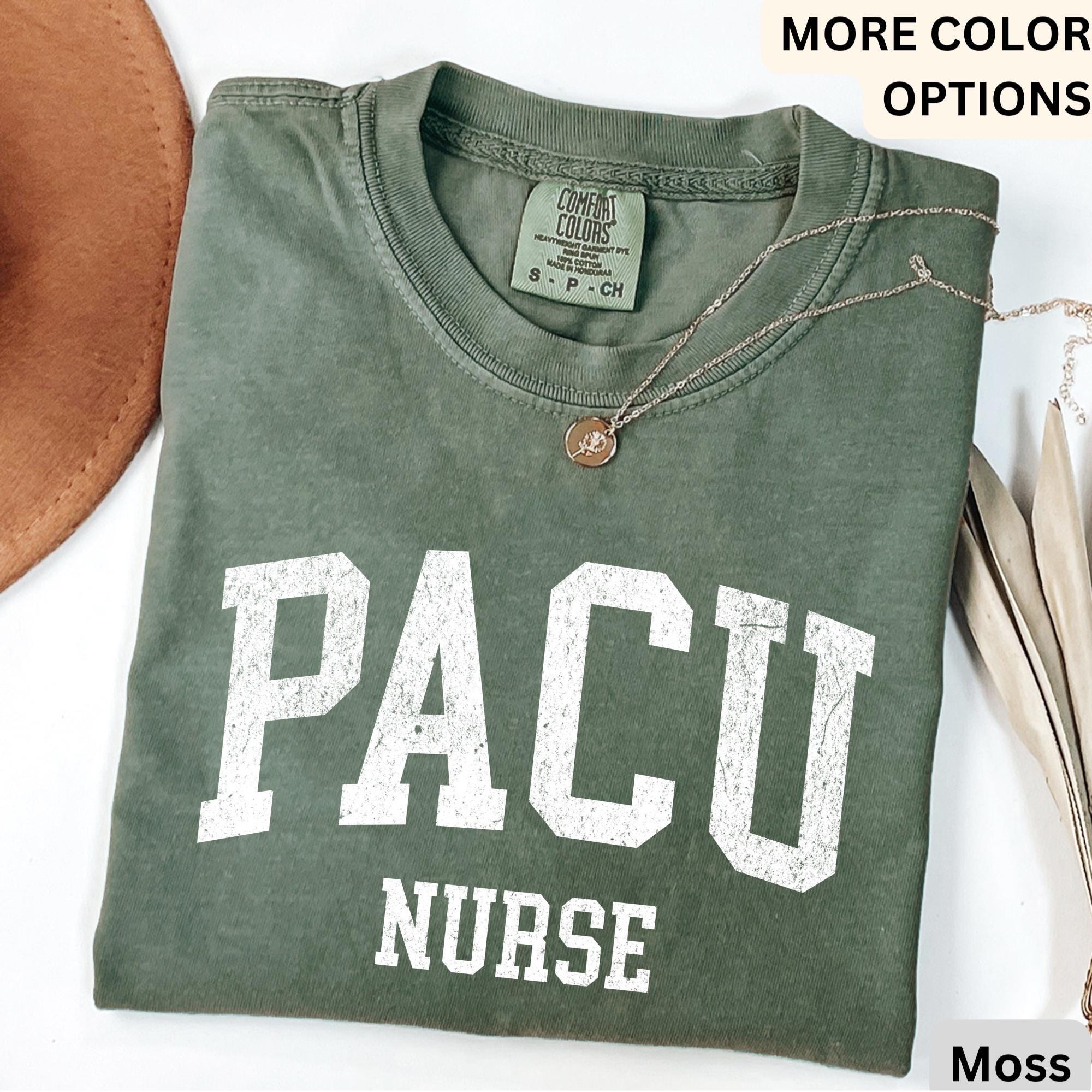 PACU Nurse Comfort Colors® Shirt, Post Anesthesia Care Unit Nursing T-Shirt, Gift For Pacu Nurse Tee, PACU Squad