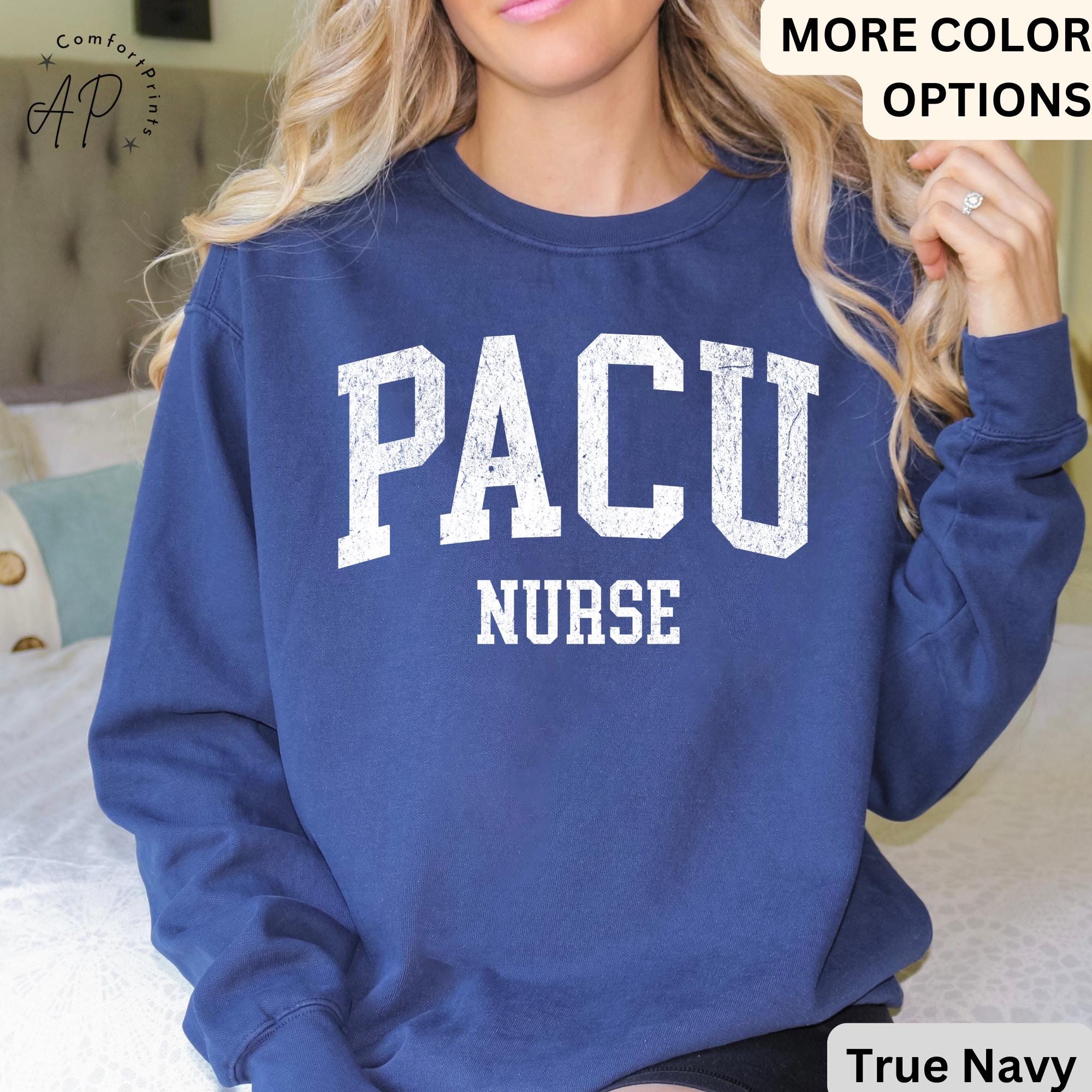 PACU Nurse Comfort Colors® Sweatshirt, Post Anesthesia Care Unit Nursing Sweater, Gift For Pacu Nurse, PACU Squad