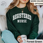 Registered Nurse Sweatshirt, RN Nurse Sweater, Nursing School, CNA Nursing Student Graduate, Future Nurse