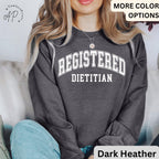 Registered Dietitian Sweatshirt, Dietitian Nutritionist Sweater, Nutrition Graduation Gift for Dietitian