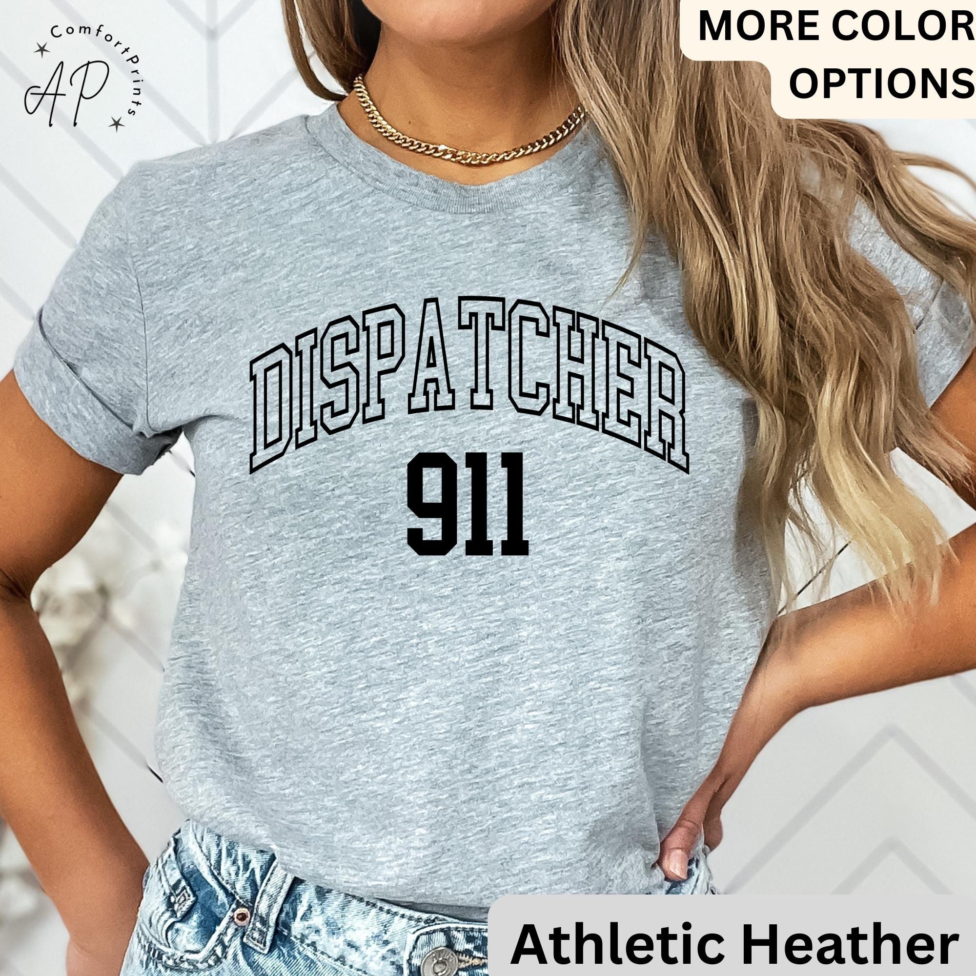 911 Dispatcher Shirt, Emergency T-Shirt, Dispatcher Gift Tee, First Responders, Emergency Medical Dispatcher