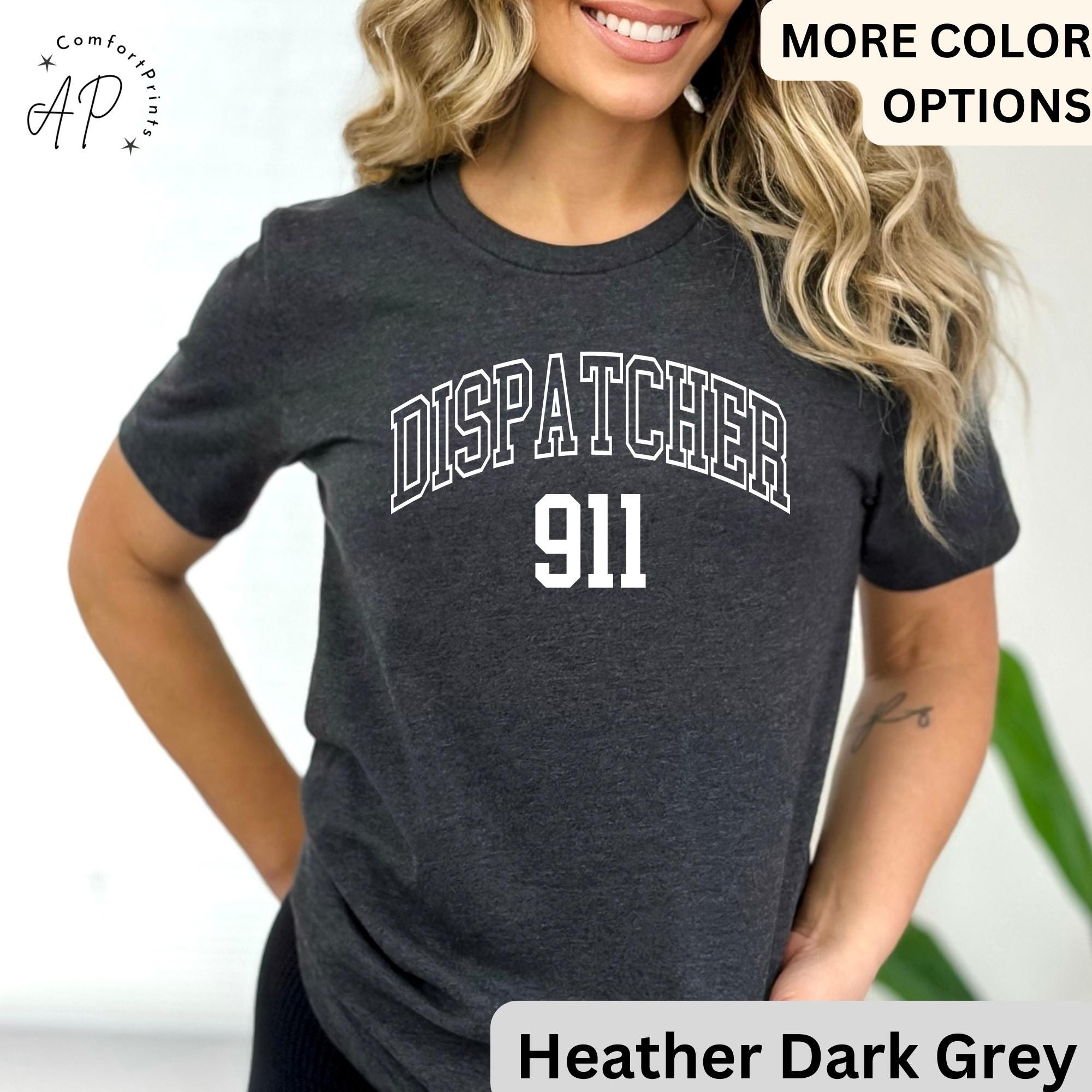 911 Dispatcher Shirt, Emergency T-Shirt, Dispatcher Gift Tee, First Responders, Emergency Medical Dispatcher