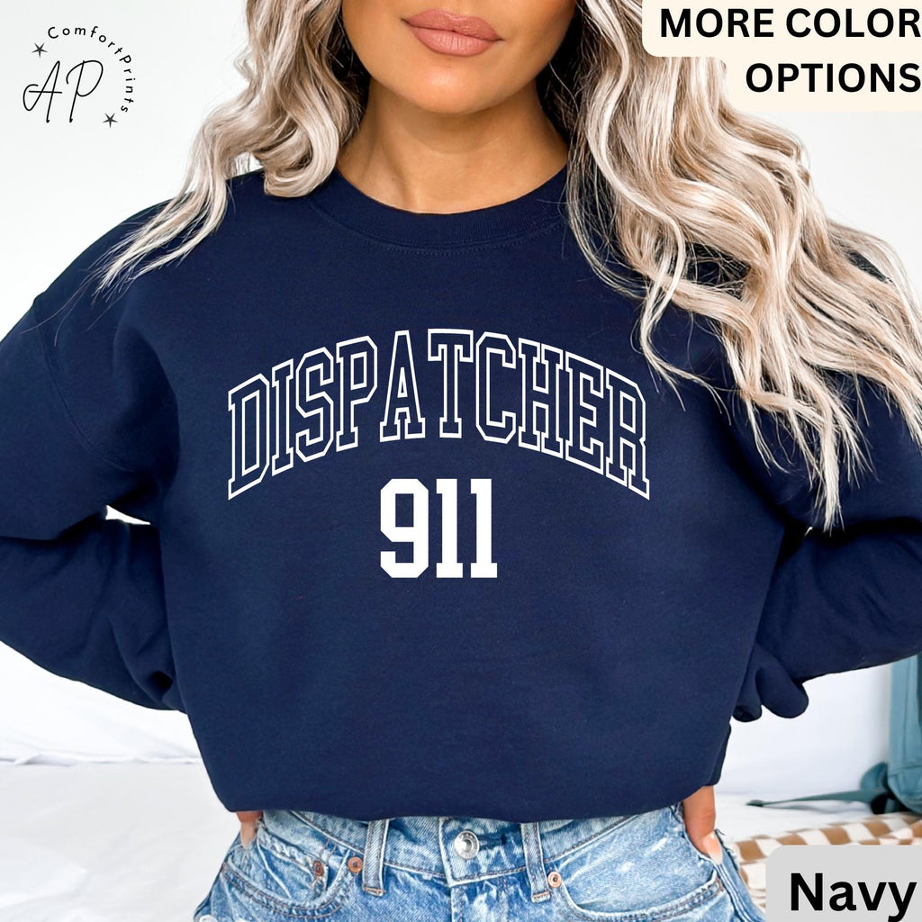 911 Dispatcher Sweatshirt, Emergency Sweater, Dispatcher Gift Hoodie, First Responders, Emergency Medical Dispatcher