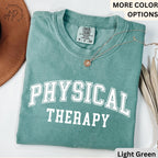 Physical Therapy Comfort Colors® Shirt, PTA T-Shirt, Therapist Student Tee, Physiotherapy, Gift For Physical