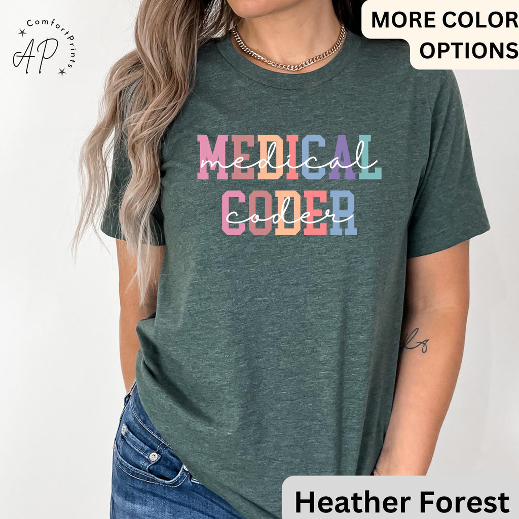 Medical Coder T-Shirt, Medical Coding Grad Gift, Shirt for Medical Specialist